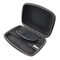 GPS-Case for Garmin DriveSmart 60 LMT-D, (GPS-Case with zipper and elastic band in black)
