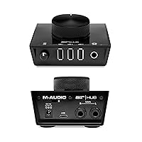 AIR|HUB - USB Audio Interface with 3 Port Hub and Recording Software from MPC Beats Included