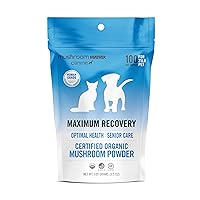 Om Mushroom Matrix Pet - Canine | Maximum Recovery | USA Grown Human-Grade Organic Mushroom Powder Pet Supplement | Optimal Health & Senior Care for Dogs & Cats | 100 Grams, 3.5 oz