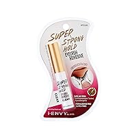 i-Envy by KISS Super Strong Hold Eyelash Adhesive, Waterproof Long-Lasting Strip Lash Glue, Natural-Looking Allergy & Latex Free with Brush Applicator (Clear)