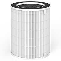 HEPA Replacement Filter Compatible with Afloia Colin Air Purifier, 360° 3-Stage Filtration, Filters for Pets Dander Smoke Dust Hair Odors