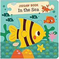 Jigsaw Book: In the Sea (Press Out and Play Puzzle Board Learning Book for Babies and Toddlers Ages 0 and up)