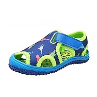 Children's Beach Shoes Toe Wraping Soft Sole Sandals Casual Shoes Toddler Sandals Leather