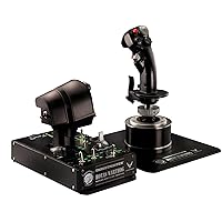 Thrustmaster HOTAS Warthog Flight Stick, Throttle and Control Panel for Flight Simulation, Official Replica of the U.S Air Force A-10C Aircraft (Compatible with PC)