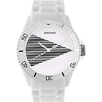 PICONO Black & White Resistant Analog Quartz Watch - BA-BW-02