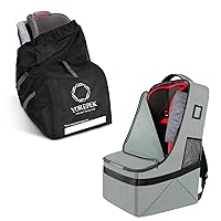 YOREPEK Car Seat Travel Bag, Padded Car Seats Backpack for Air Travel, Large Carseat Travel Bag for Airplane, Booster,Infant Carseat, Carseat Travel Cover, Gate Check Bag for Car Seats