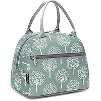 FlowFly Lunch Bag Tote Bag Lunch Organizer Lunch Holder Insulated Lunch Cooler Bag for Women/Men,Dandelion