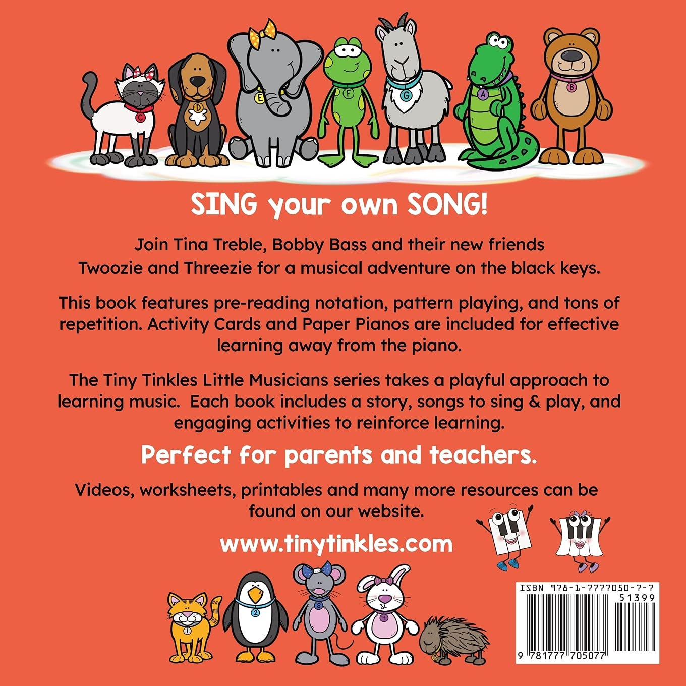 Little Performers Book 1 Patterns on Black Keys (Tiny Tinkles Little Musicians Series)