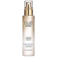 Face Mist by Olay, Cooling Facial Mist, Ultimate Hydration Essence with Cucumber Water & White Mint, 3.3 Fl Oz