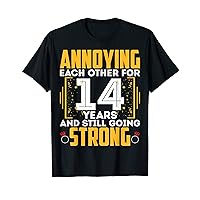 Annoying Each Other for 14 Years - 14th Wedding Anniversary T-Shirt