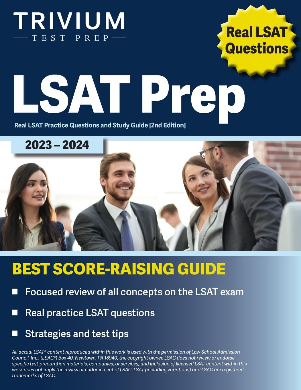 Mua LSAT Prep 20232024 Real LSAT Practice Questions and Study Guide