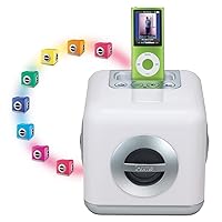 iHome IH15 LED Color Changing Stereo System with Built-in Subwoofer for iPod