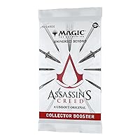 Magic: The Gathering - Assassin’s Creed Collector Booster | 10 Cards in Each Pack | Collectible Trading Card Game for Ages 13+