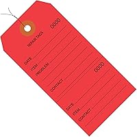 AVIDITI Shipping Tags Wired, 4 3/4