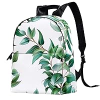 Travel Backpack for Women,Backpack for Men,Branch Green Leaf,Backpack