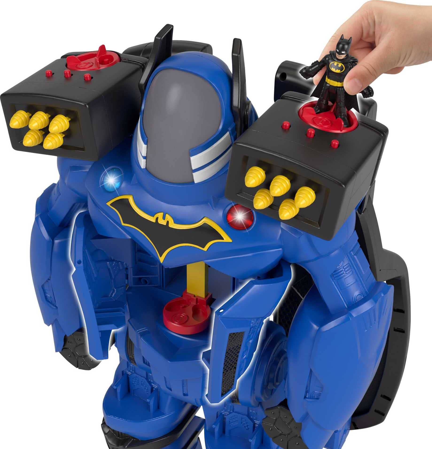 Mua Imaginext DC Super Friends Batman Robot Playset, Batbot Xtreme, 30  Inches Tall with Figure and 11 Play Pieces for Preschool Kids [Amazon  Exclusive] trên Amazon Mỹ chính hãng 2023 | Giaonhan247