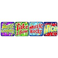 Eureka Music Stickers - Theme
