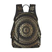 Circle Print Large-Capacity Backpack, Simple And Lightweight Casual Backpack, Travel Backpacks