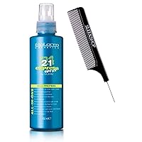 21 Express Spray Instant All-In-One Conditioner (w/ Sleek Comb) Salerm21 B5 Hair Conditioner Silk Protein (5.04 oz / 150 ml)