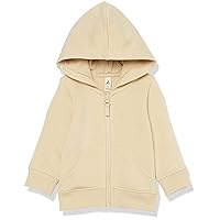 Amazon Essentials Unisex Babies' French Terry Zip-Up Hoodie (Previously Amazon Aware)