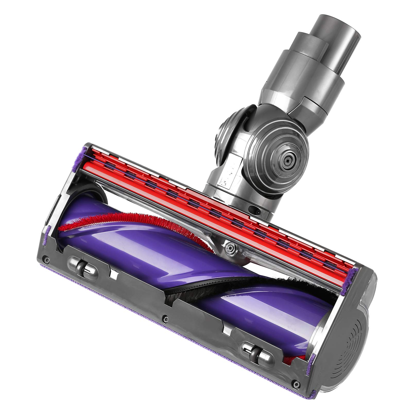 Dyson V10 V12 Cyclone Cordless Vacuum Cleaner Direct Drive Cleaner Head Turbine Floor Tool, Grey & Purple