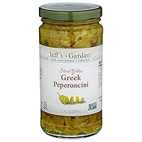 JEFFS NATURALS Sliced Golden Greek Peperoncini, 12 FZ
