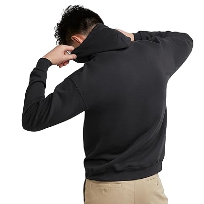 Hanes Men's EcoSmart Hoodie, Midweight Fleece Sweatshirt, Pullover Hooded Sweatshirt for Men