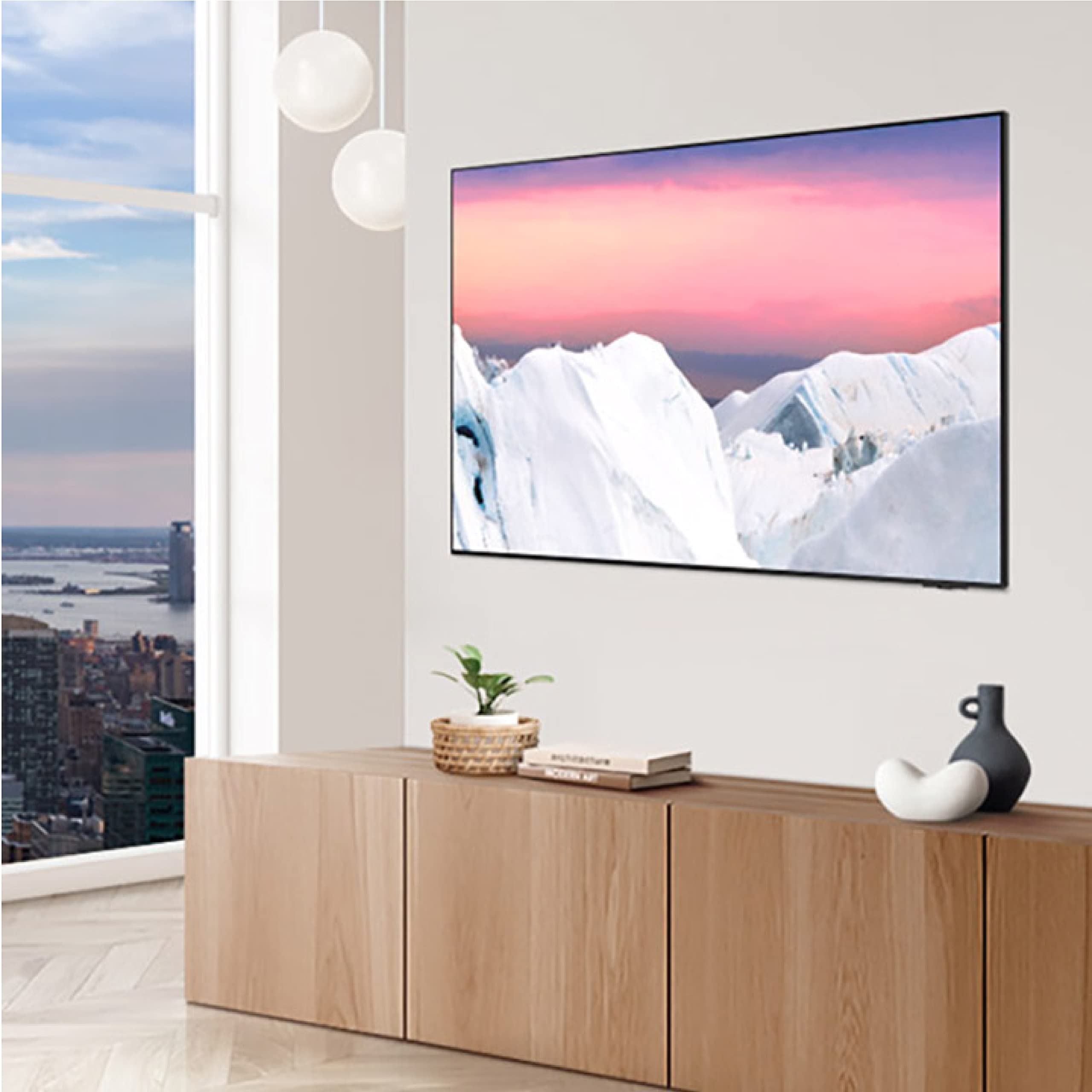 SAMSUNG 55-Inch Class OLED 4K S90C Series Quantum HDR, Dolby Atmos Object Tracking Sound Lite, Ultra Thin, Q-Symphony 3.0, Gaming Hub, Smart TV with Alexa Built-in (QN55S90C, 2023 Model)
