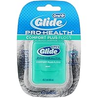 Oral-B Glide Pro-Health Comfort Plus Floss, Mint (Pack of 1)