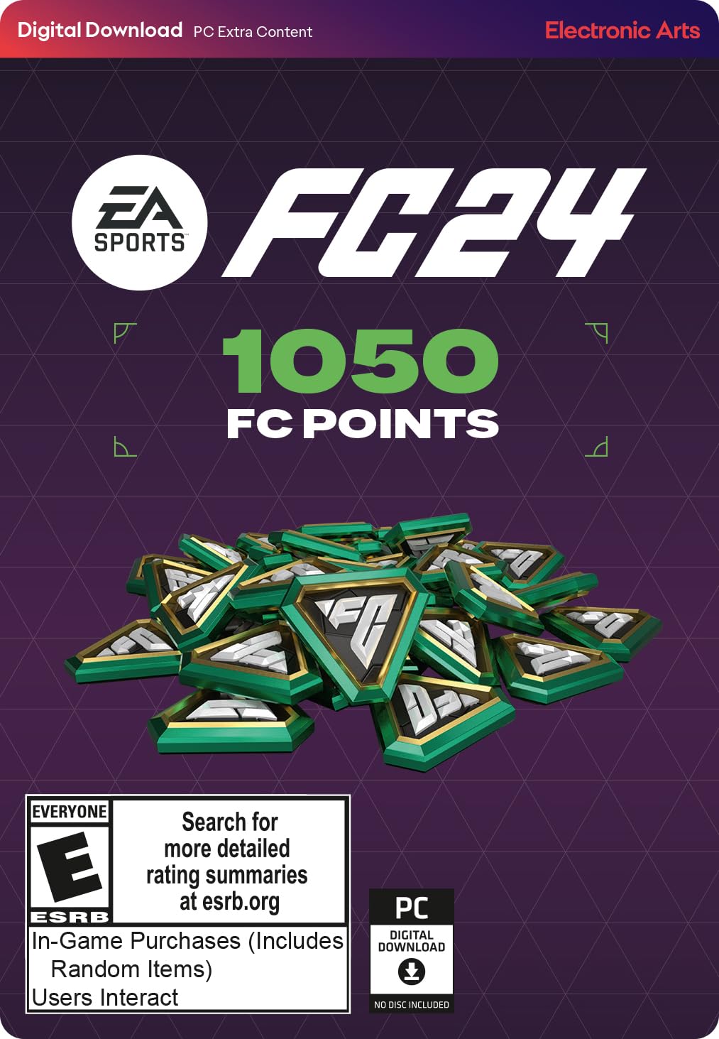 EA SPORTS FC 24 - 1050 Points - PC [Online Game Code]