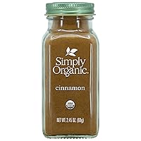 Simply Organic Cinnamon Ground, 2.45-Ounce Container (Pack Of 2)