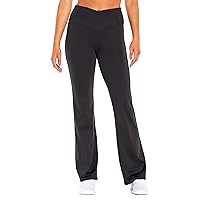 Bally Total Fitness Women's Cross Over High Rise Bootcut Pant