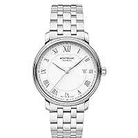 Montblanc Tradition Automatic White Dial Men's Watch 112610