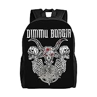 Dimmu Borgir Music Band Adult Backpack Lightweight Backpacks Unisex Rucksack Fashion Casual Travel Bag