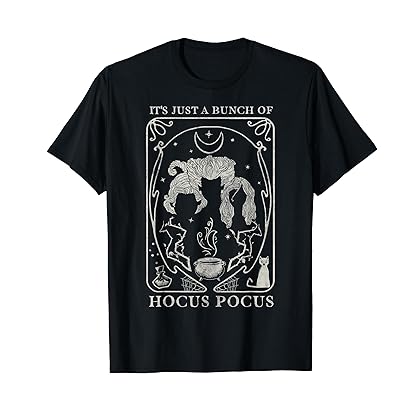 Disney Hocus Pocus Just A Bunch Of Hocus Pocus Tarot Card T-Shirt