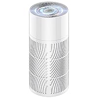 Nuwave Air Purifiers for Home Large Room Up to 857ft², XXL Size H13 True HEPA Filter, 17dB Air Cleaner for Bedroom, 3 Fan Speeds, 360° Air Intake, Remove to 0.3 Micron Dust Smoke Pollutants Odor