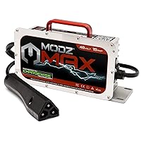 MODZ Max48 15 AMP EZGO RXV & TXT 48 Battery Charger for 48 Volt Golf Carts