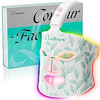 Red Light Therapy Mask, Near-Infrared 850 Red Light + 7 Colors Led Face Mask Light Therapy, Portable and Rechargeable for Facial Led Mask Skincare at Home and Travel [LMask Pro]