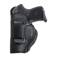 Genuine Leather Iwb Holster for Ruger LCP Pistol - Tactical Handgun Iwb Leather Holster Ruger LCP - Leather Concealed Carry Holster - Comfortable Appendix Everyday Carry - Maxx Carry Holsters by PH