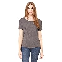 Bella+Canvas Womens Flowy Simple T-Shirt (8816) -Dark Grey -S