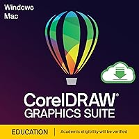 CorelDRAW Graphics Suite 2024 | Education Edition | Graphic Design Software for Professionals [PC/Mac Download]