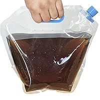 Liqui-Dirt One Gallon Jug for Mixing in Liqui-Dirt Concentrate for Watering Can for Plants - Collapsible Potable Water Tank or Bag Plastic Storage Container