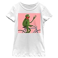Disney Girl's Biking Kermit T-Shirt