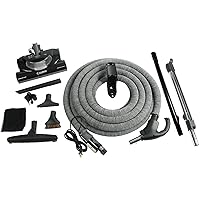 Cen-Tec Systems 92927 Central Vacuum Power Nozzle Kit, Black