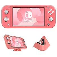 2021 Switch Lite Console Family Christmas Holiday Bundle - Coral, 5.5