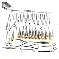 New Premium German Grade 38 PCS Dental Extraction EXTRACTING Elevator FORCEP Dental Instruments (All in ONE Set of 38 PCS)