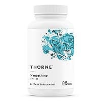 Thorne Pantethine - Vitamin B5 (Pantothenic Acid) Supplement in its Active Form - 60 Capsules