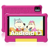 Kids Tablet - Android 13 Tablet for Kids with Case Included, Bright 7