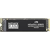 NEMIX RAM Nemesis Series 4TB M.2 2280 Gen4 PCIe NVMe SSD Write Speeds up to 7415mbps Compatible with Dell Precision 7920 Rack/Tower Workstation