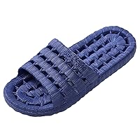 Men's Slippers Size 9/10 Moccasins Slip Hollow Water Leakage Slippers Summer Home Mens Slippers Moccasins Size 13